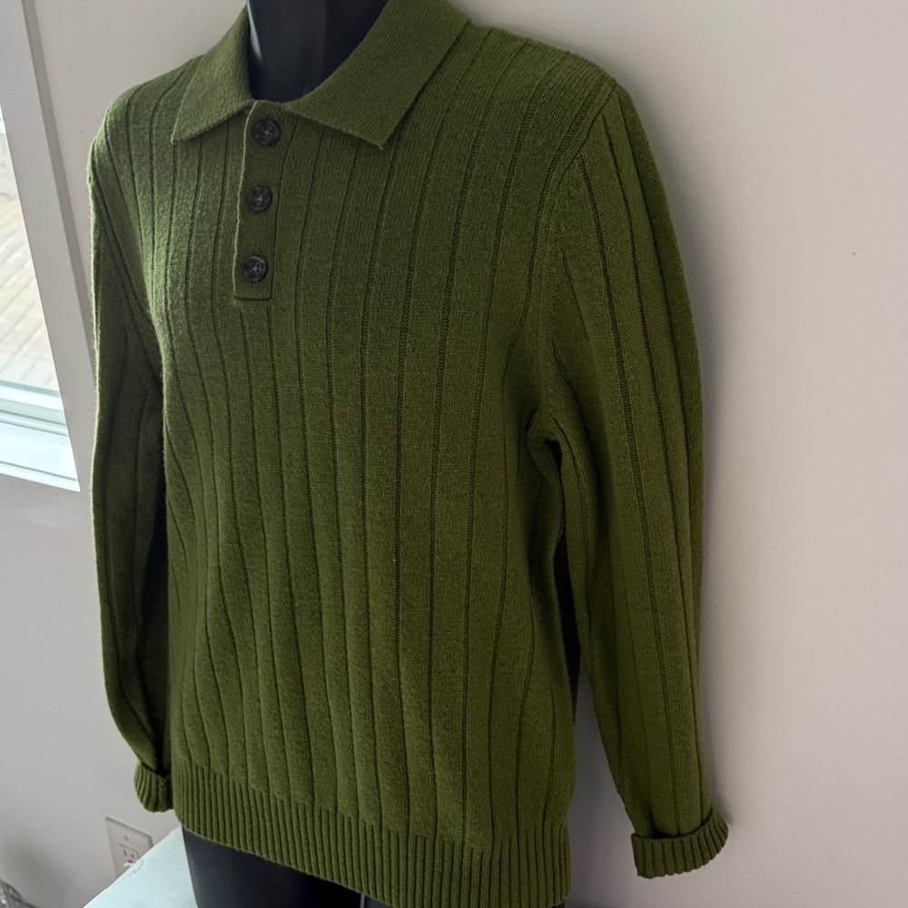 Simons Olive Knitwear